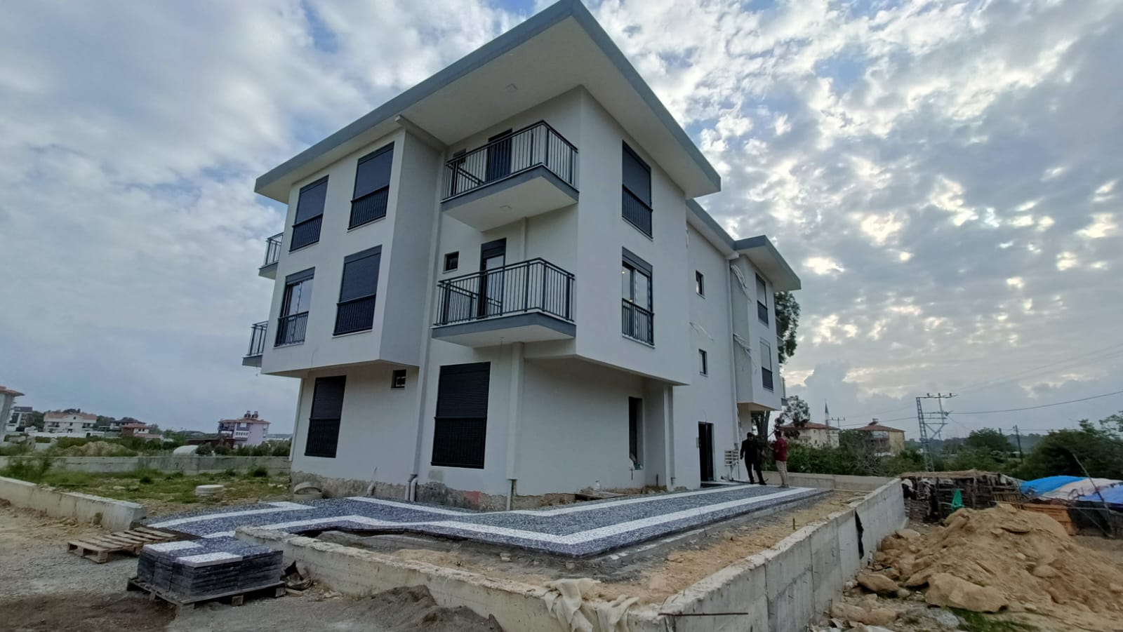 Übersicht der Residenz Evrenseki im Ortskontext, Manavgat, Provinz Antalya